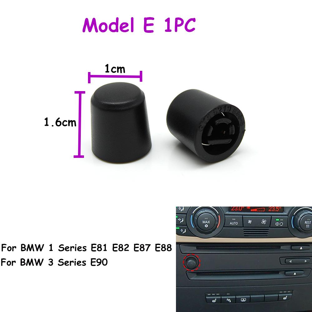 E90 E91 E92 E93 E81 E82 E87 E88 E84 E89 Car Radio CD Player Volume Button Knob For BMW 3 1 X1 Z4 Series 2005-2015 65129114289