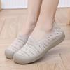 Shoes women's spring new fashionable breathable versatile non-slip wear-resistant round head casual shoes one-pedal women's single shoes