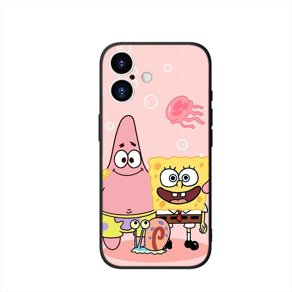 Sponges Cartoon Bobs Squares Cute P-Pants Case for Motorola Moto G54 G05 G24 G55 G85 G15 G57 G86 Power Edge 50 30 Fusion neo Pro