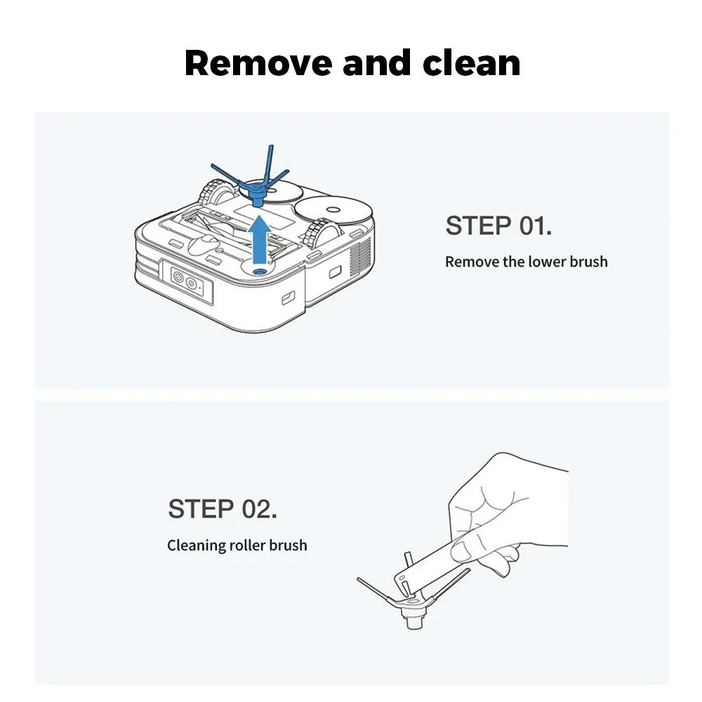 Voor Ecovacs Deebot X2 Omni X2 Pro X2 Robotstofzuiger Hoofdborstel Zijborstel Hepa Filter Dweilpad Stofzak Reparatie Accessoires