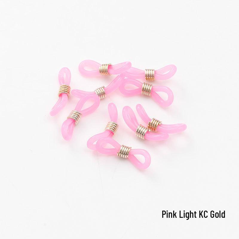 Lanț colorat din silicon pentru ochelari - Anti-alunecare, Anti-pierdere, Accesoriu pentru mască și ochelari cu cataramă de conectare