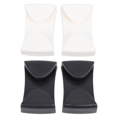 2Pcs Silicone Ski Goggle Clips Suction Cup Type Helmet Visor Fixing Clamp Easy Install Winter Sports Goggles Fixer Accessories