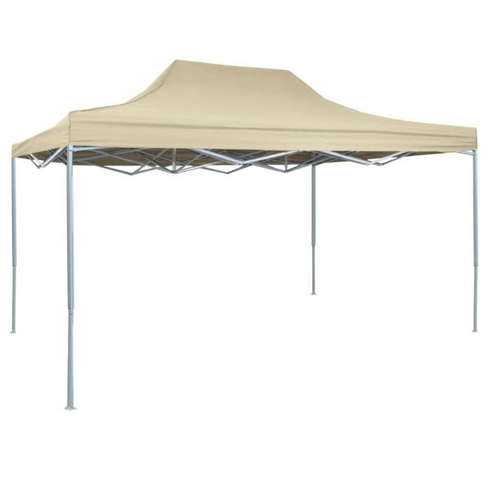 Tente de réception - vidaXL - 3x4 m - Acier enduit de poudre - Tissu Oxford 600D - Pliable