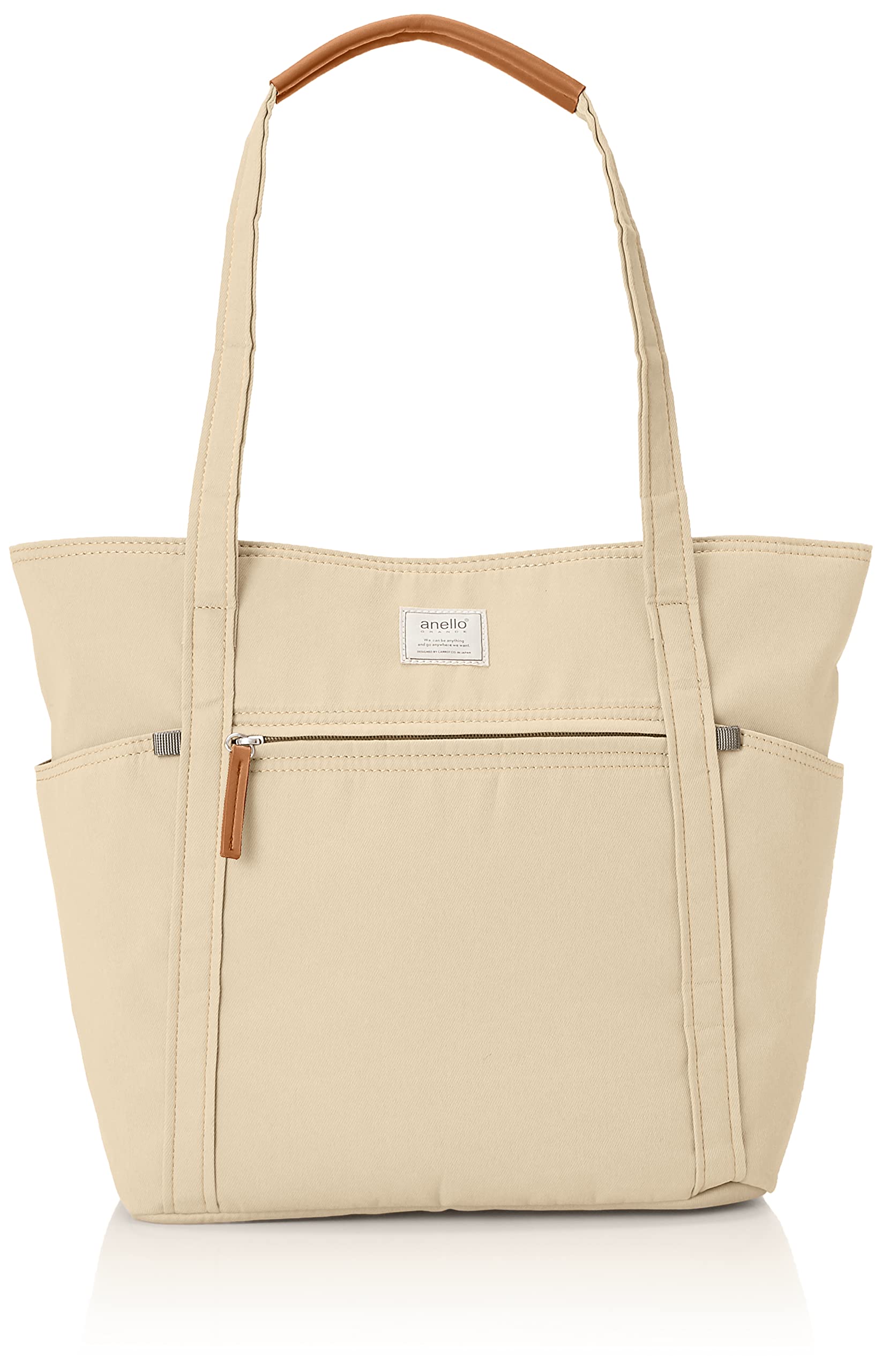 

Tote motte GHM0553 Beige [Anello Grande] bag/lightweight/multi-storage/A4