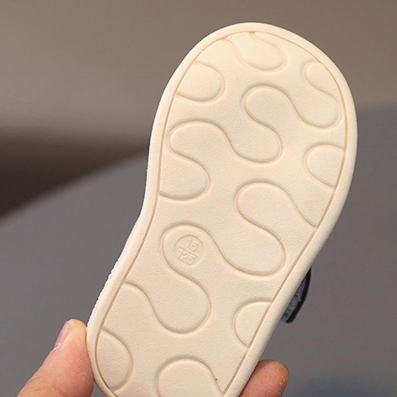 Baby Toddler Shoes Spring and Autumn 0-1-2 Year Old Baby Girl Baby Shoes Soft Sole Cartoon Functional Shoes