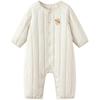 Balabala Baby Embroidered Long-Sleeve Romper