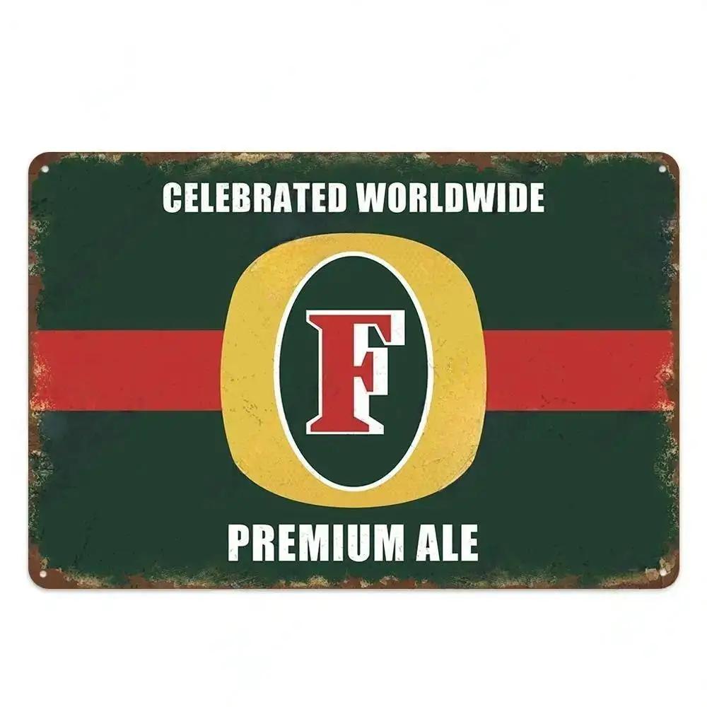 Metal Tin Poster Beer Metal Sign Decorative Plaque Retro Plate Wall Decor Bar Pub Club Man Cave Dad's Garage Workshop Poster