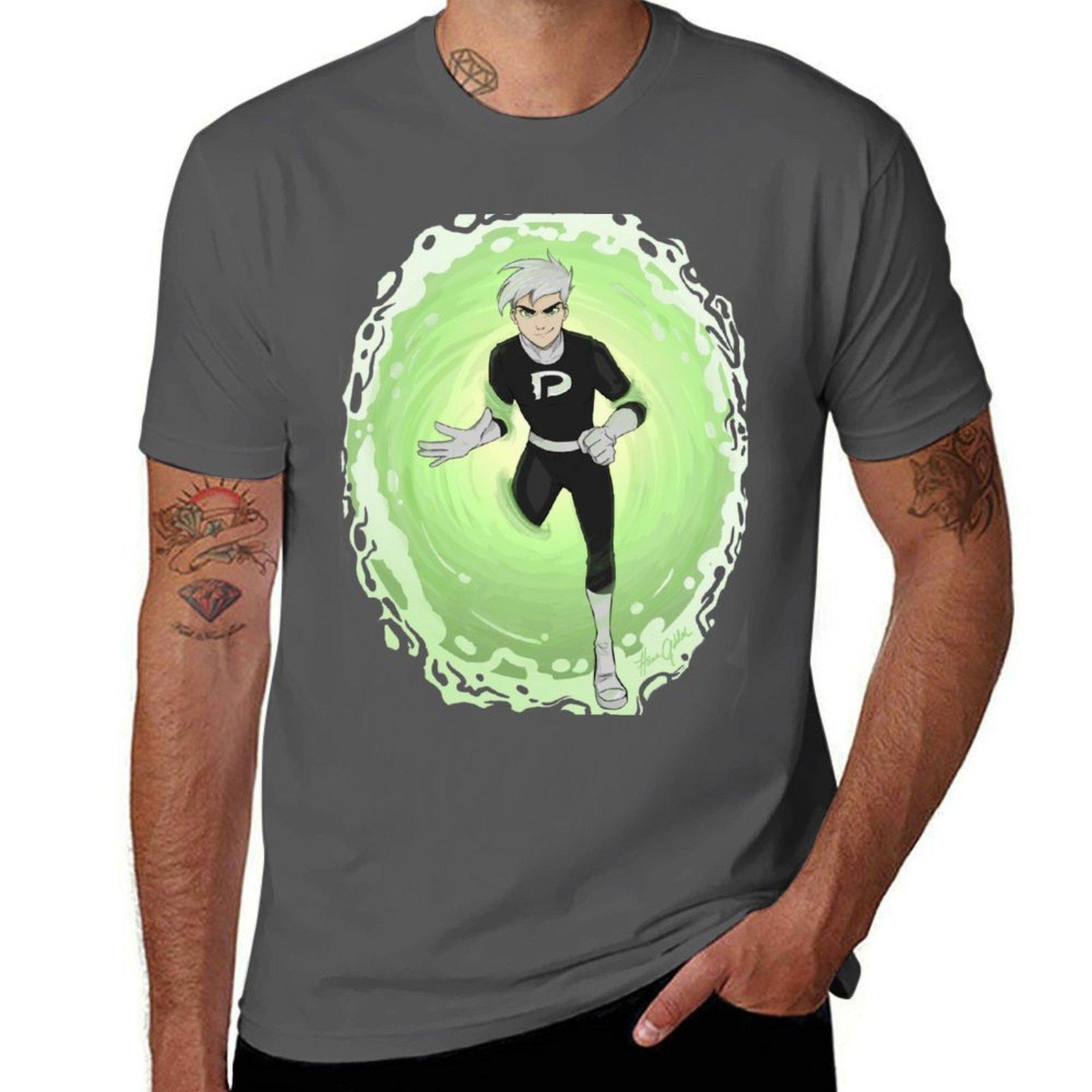 

Danny Phantom TShirt UV Sun Protection Tee Shirt 4XL