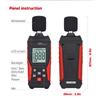 TA650A  Handheld Digital Sound Level Meter Noise Meter 30~130dB Decibel Detector Audio Noise Tester Measuring Instrument
