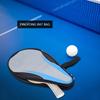 Rachete Tenis de Masă Geantă Băț Oxford Husă Ping Pong Impermeabilă Rezistentă la Praf Protecție Completă Albastru