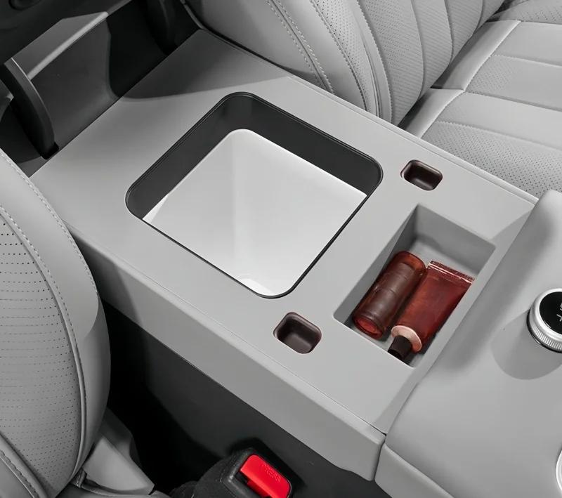 Car Armrest Box Panel Silicone Pad Fit for BYD Leopard 7 Titanium 7 Modified Car Center Console Armrest Box Anti-scratch Pad