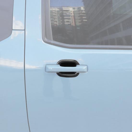 Carbon Exterior Door Handle Bowl Cover Trim Accessories For Ford Maverick 22-25