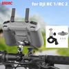 Fahrrad-Fernbedienungshalterung für DJI Mini 4 Pro/Air 3/Mini 3 Pro Drohne RC Halter Clip für DJI RC/RC 2 Zubehör