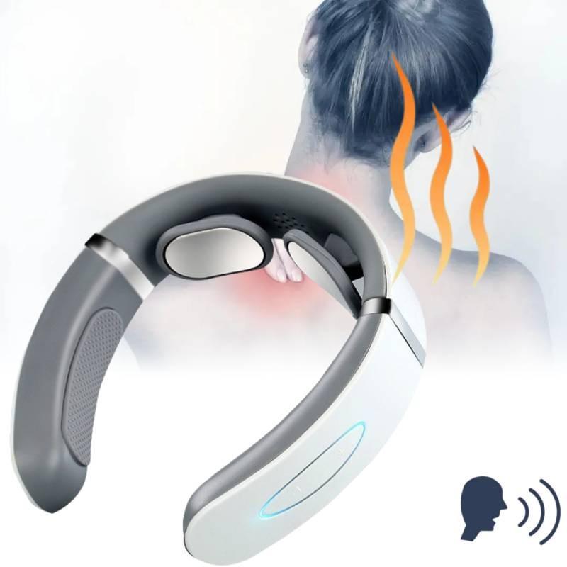 Smart Neck Massager With Pulse Therapy And Heating Function For Ultimate Relaxation