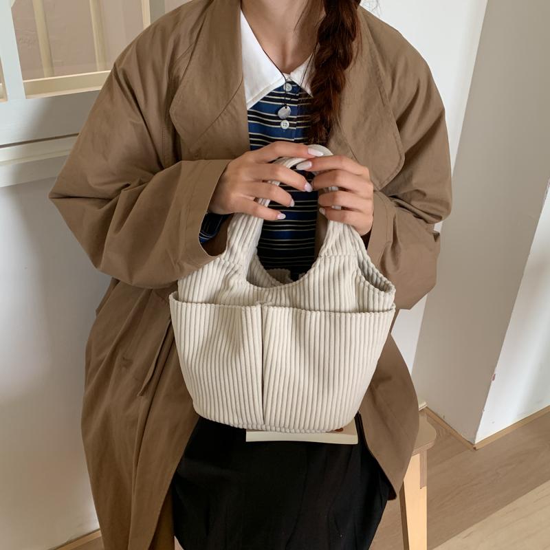 Corduroy Handbag Women's Shoulder Bag