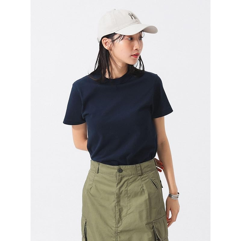 [Beams Boy] S/S TEE boy basic T-shirt ladies NAVY 2