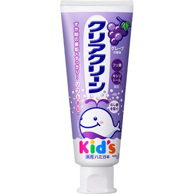 CLEAR CLEAN Kids Grape 70G (Quasi-drug) Children's Toothpaste Children's