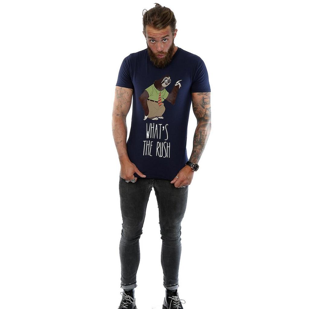 Zootropolis Mens What´s The Rush Cotton T-Shirt