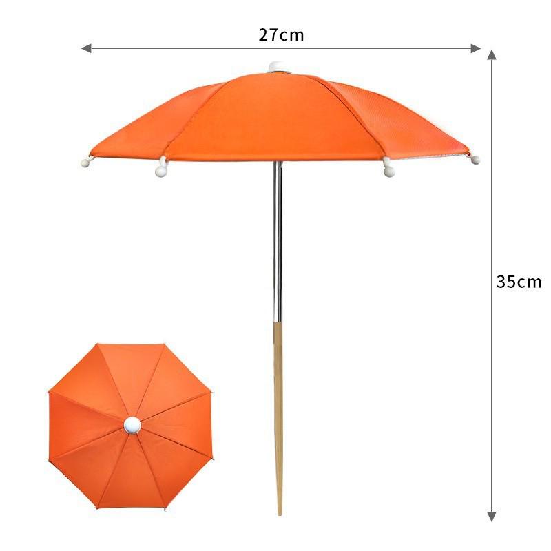 Mini Paper Umbrella Picks for Cake and Fruit Decor