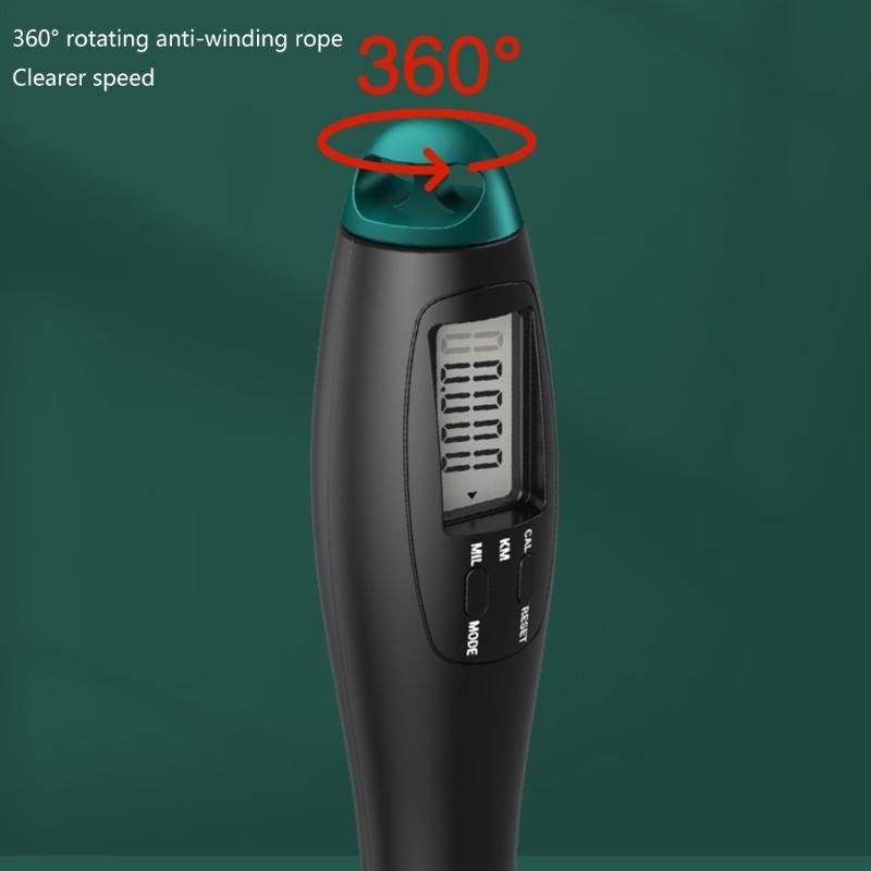 Removable Skipping Rope Exercise Rope with Antislip Handle For Fitness Enthusiasts Weighted Digital Counting Jump Rope