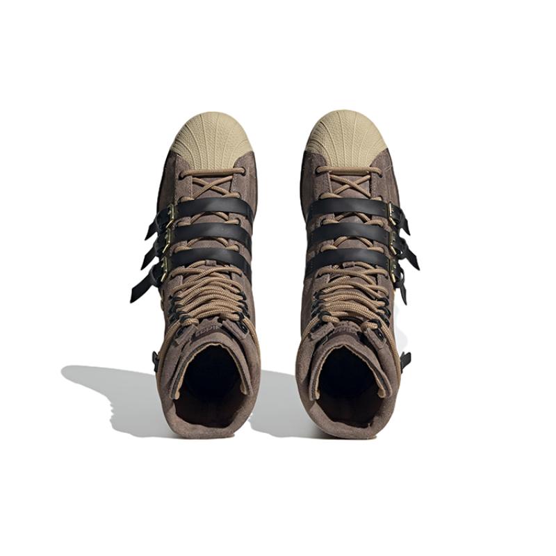 Adidas Originals Superstar X Melting Sadness 'Dark Brown' Sneakers FZ6577