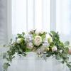 Artificial Flower Swag for Wedding Reception Backdrops Party Table Decoration Wedding Welcome Sign Flower Arrangement