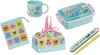 Skater Character 23 Antibacterial Dishwasher Safe Soft Lid Tight Lunch Case Cup Lunch Drawstring Animal Soft and Tight Lid Lunch Box Set Box, Square,
