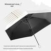 Mido Water Drop Handle 5-Fold Capsule Sun Umbrella