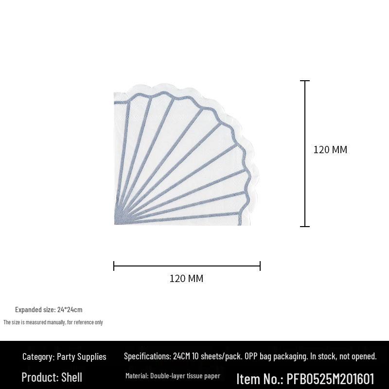 Irregular Shell Party Bus Kids' Disposable Tableware Set: Paper Plates & Cups for Celebrations