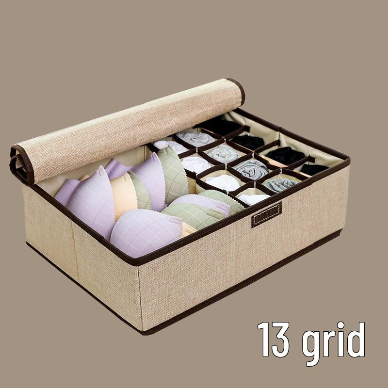 Multi-Compartment Drawer Organizer for Underwear and Socks