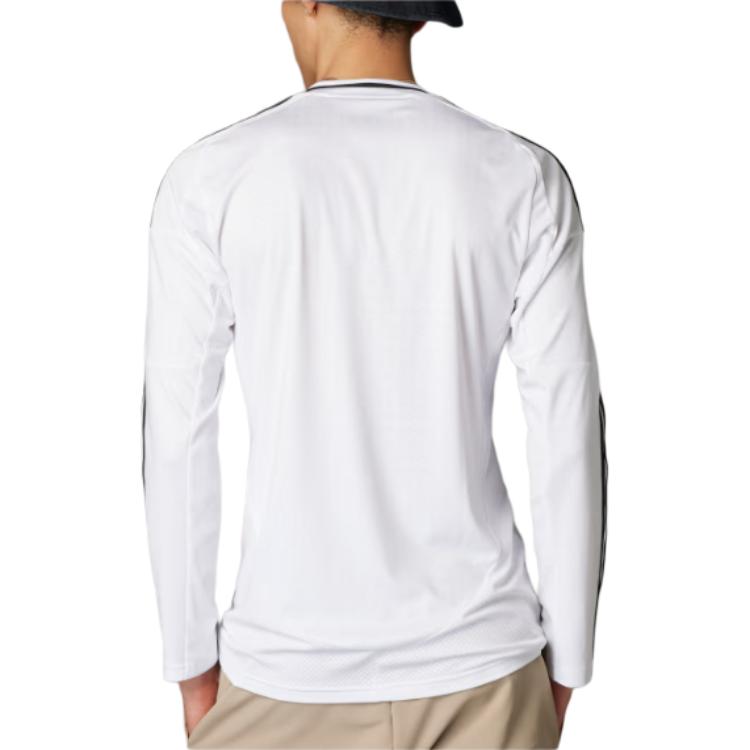 adidas Camiseta Local Manga Larga Real Madrid 24/25 Blanca IT3442