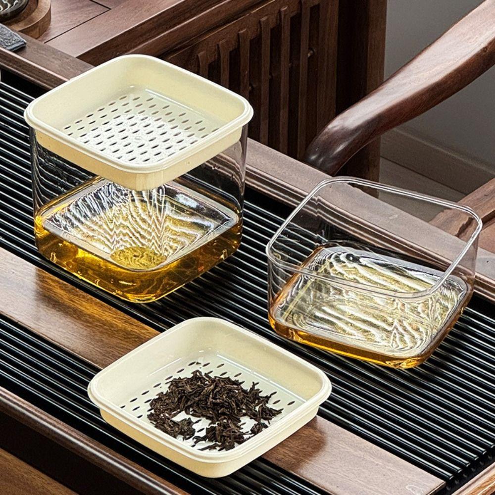 Detachable Desktop Tea Drain Bucket Mini Tea Filter Box New Tea Residue Bucket