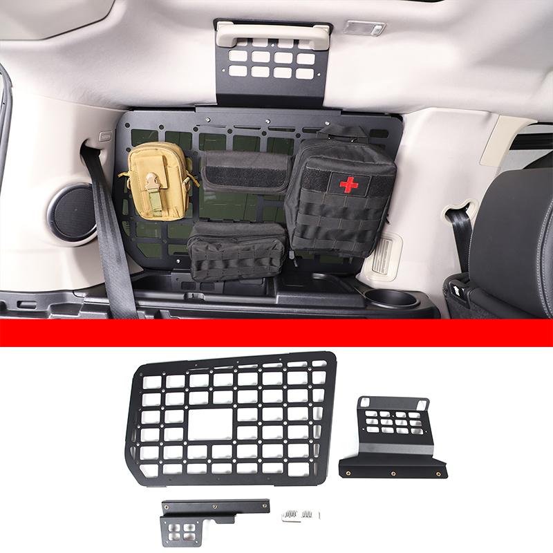 

Для Land Rover Discovery 3 Discovery 4 2004-2016 Алюминиевый сплав Боковое окно багажника автомобиля Стеллаж для хранения Панель Molle Полка для хранения