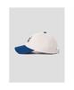 Saendeusaundeu (Unisex) Big Wave Logo Cap Blue & Ivory