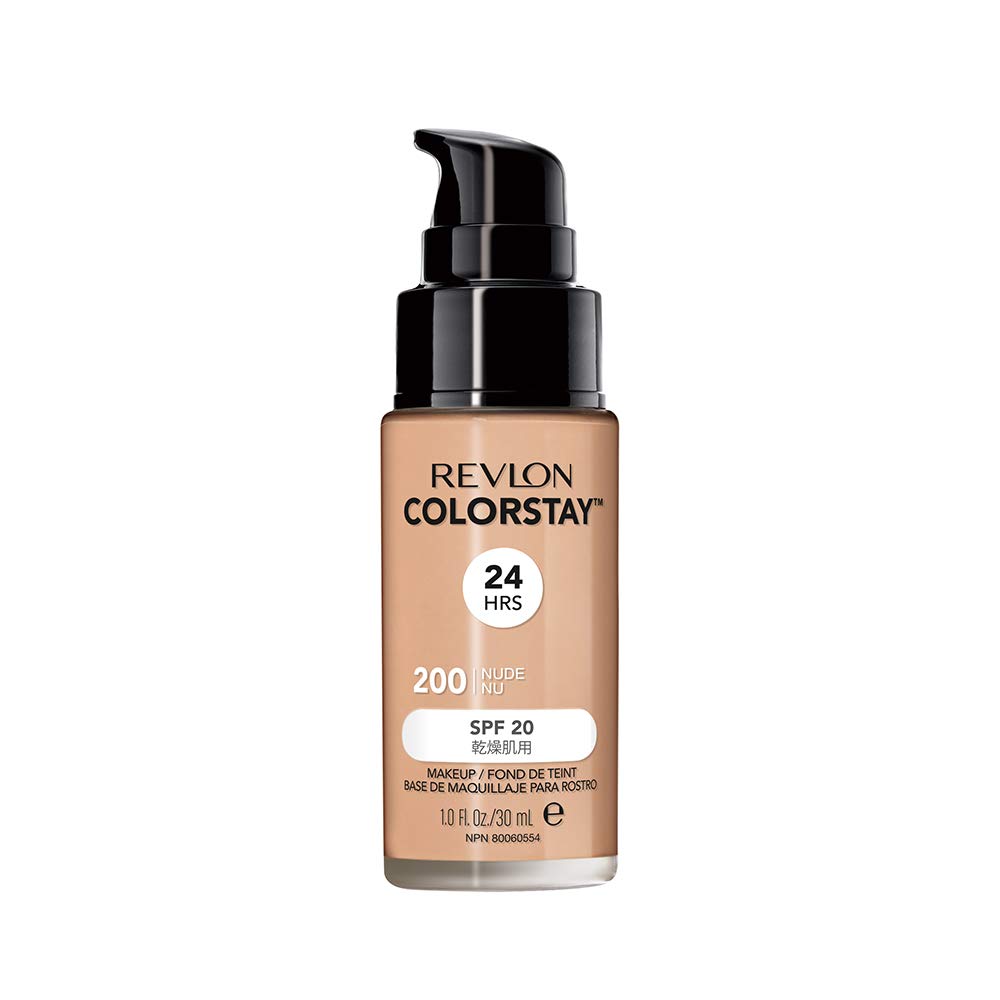 Revlon ColorStay Makeup ND 200 Nude (Color Image: Light Ocher SPF20) Foundation 30ml (x 1)