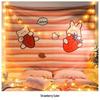 Ledotime Cute Cartoon Wall Tapestry with LED Lights