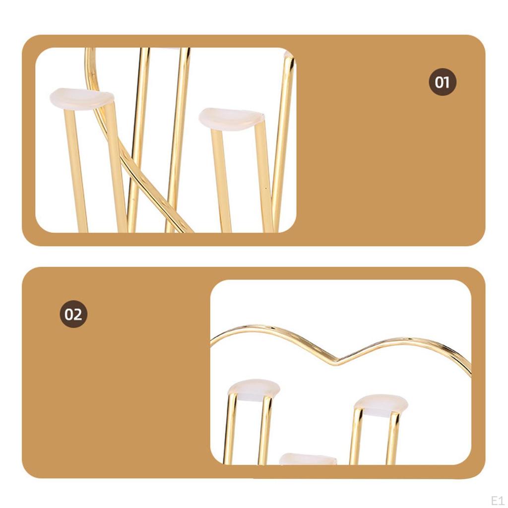 Stojan na sušení šálků, odkapávač na lahve, kompaktní stojan na odkládání, držák na hrnky do restaurace