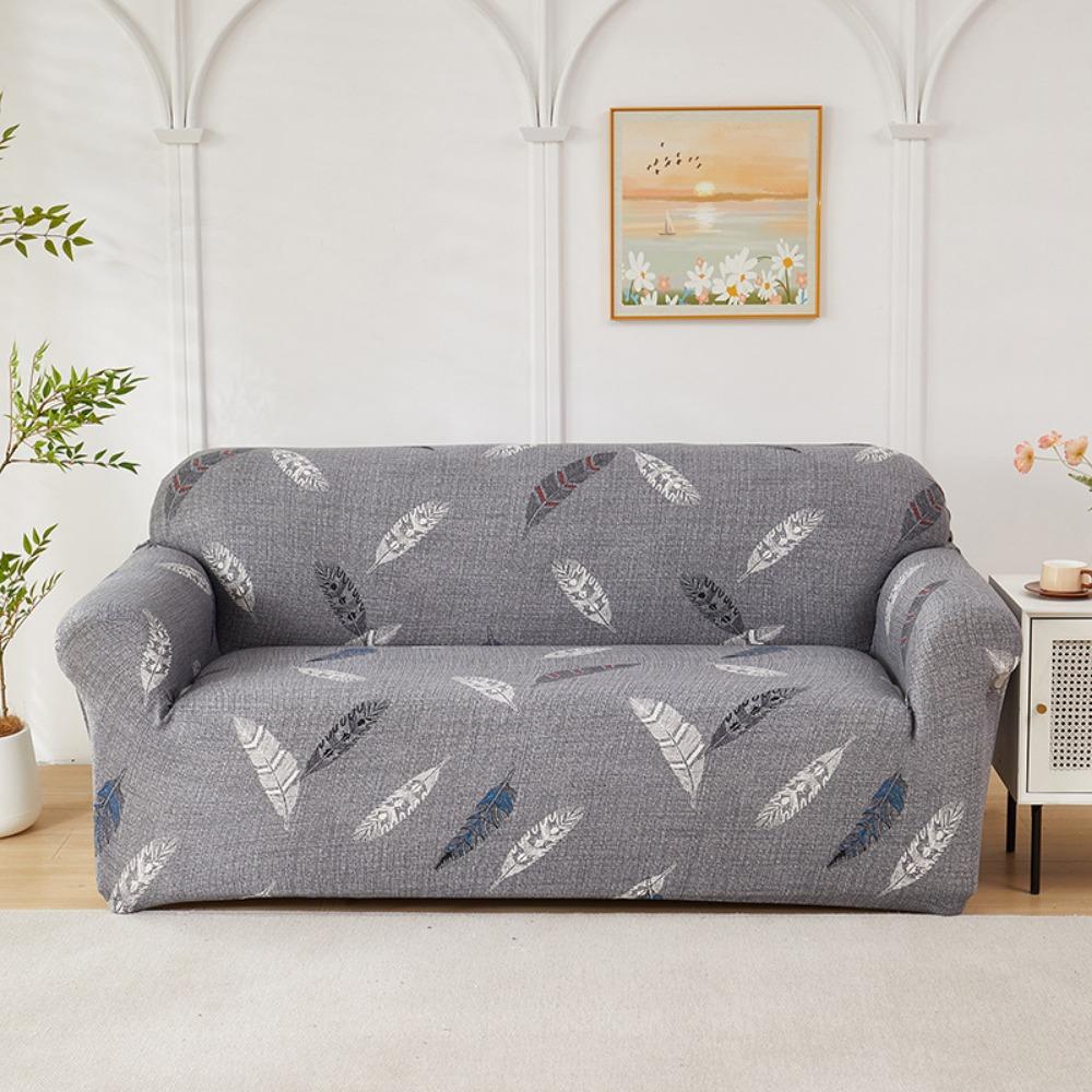 Elastic Printed Sofa Cover Universal Stretchable Slipcouch Protector Furniture Protector