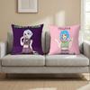 Poshlaya Molly Poshlaya Molly  Cushion Cover Multi-Scene Pillow Cover for Home & Car - Reversible, Soft & Durable for Daily Use