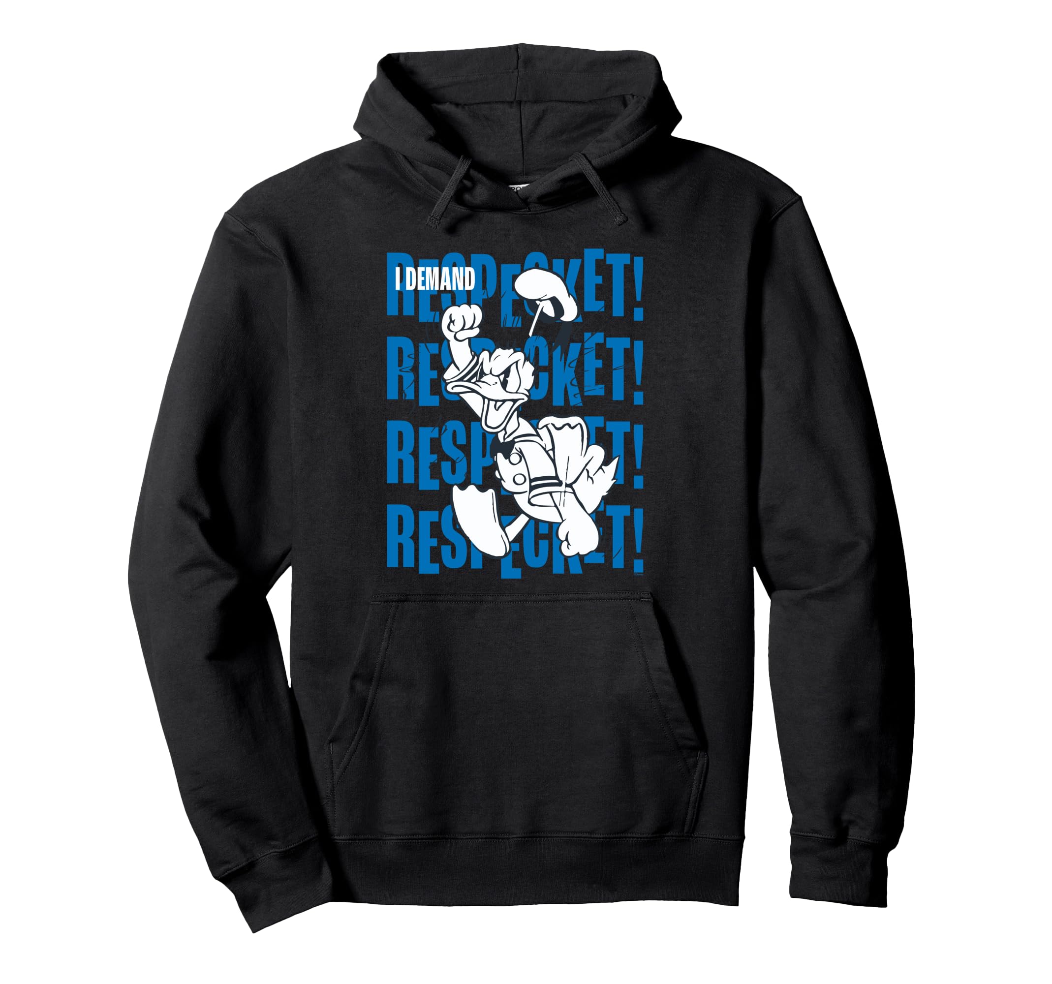 

Disney Donald Duck 90th Anniversary I Demand Respect! Retro Hoodie