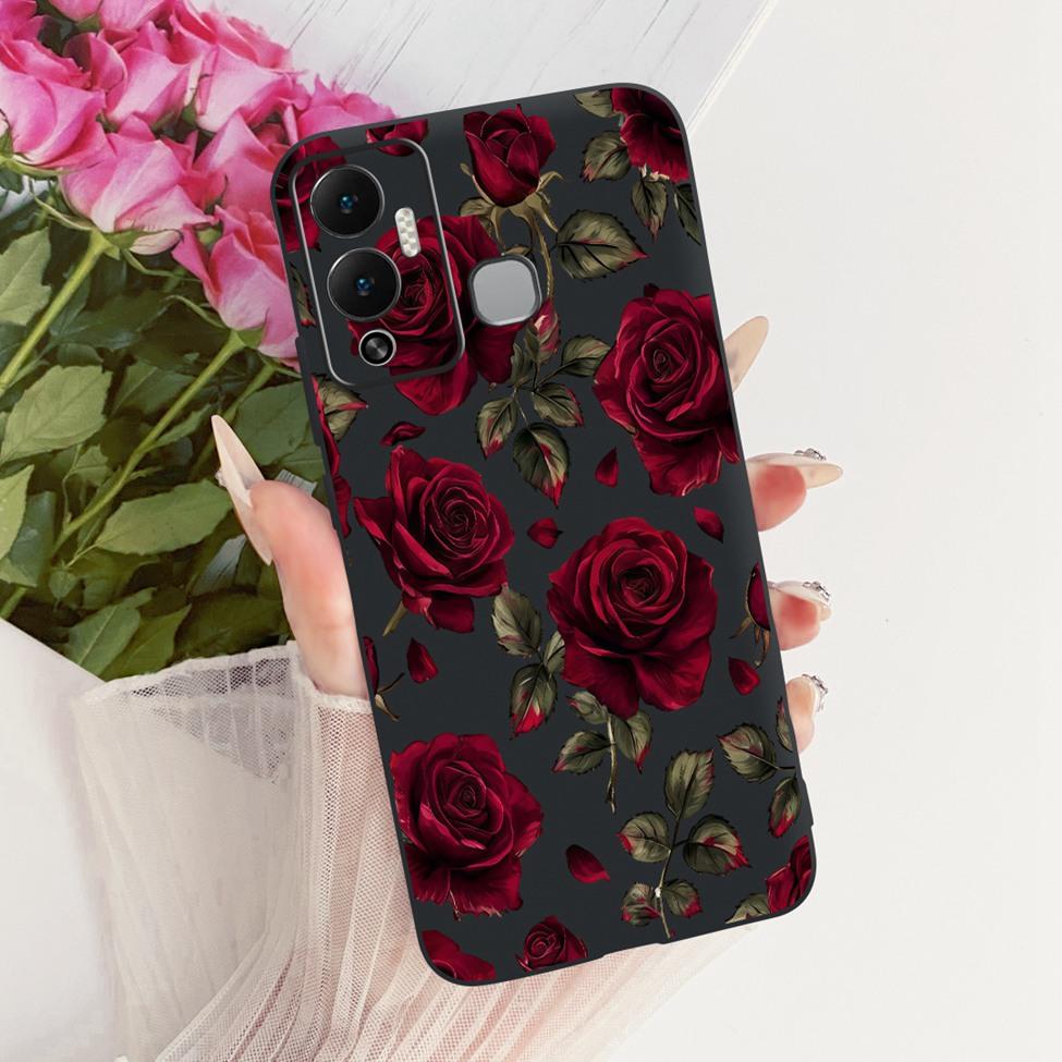 For Infinix Hot 12 Play Case Cover Cute Cat Luxury Fashion Funny Painted Phone Casing For Infinix X6816 X6816C