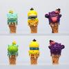 6 Flavor Ice Cream Cones: COS Series Hand-Painted Figuries Featuring Pikachu, Bulbasaur & Psyduck