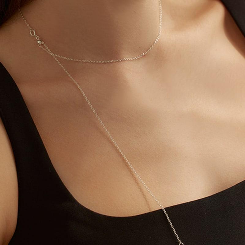 Lewe [3 Possible Styles] Three-way Mini Heart Necklace