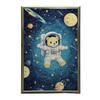 Plakat Kosmiczny Miś Astronauta Plakat Kosmiczny Miś Astronauta, 70X100 Cm, Bez Ramy, Papier Matowy 230 Gsm