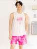 BARREL Men'S Tropica Loose Fit Mesh Sleeveless Off-White (B6Smwsv121Owt)