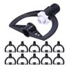 10Pcs Rotating Sprinkler G3/4 Male Thread Garden Lawn Sprayer Nozzle Greenhouse Supplies