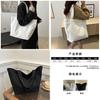 Fashionable Large Tote Bag With Soft Canvas Material Perfect For Casual Street Style
