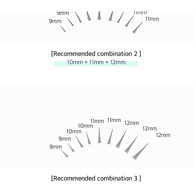 CORINGCO Toktok-Hara Filter Eyelash - 7 Types