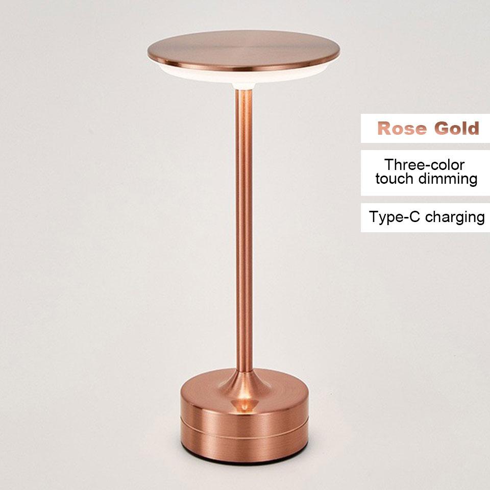 

Wireless LED Table Lamp Touch Sensor Desktop Night Light USB Rechargeabl Portable Bedroom Night Light Reading Lamps Decor Light
