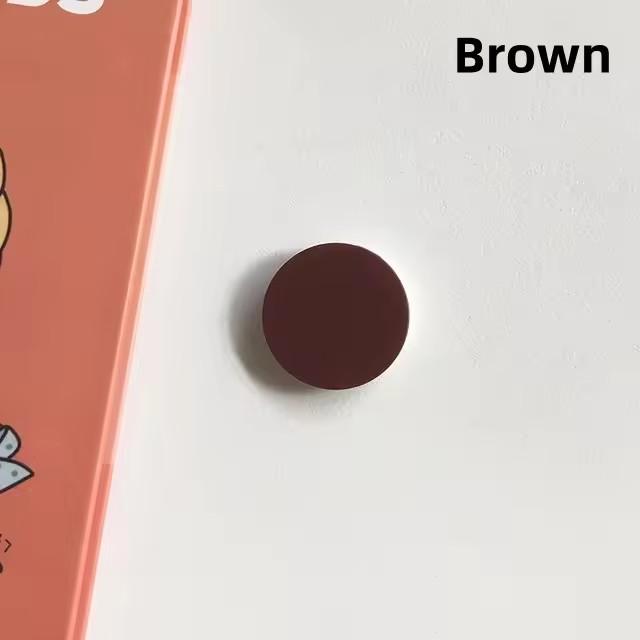 Finger Ring Holder Stand for iPhone 15 Samsung Support Telephone Mobilephones Grip Tok Folding Solid Color Pocket Socket Bracket